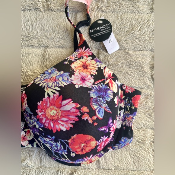 La Vie en Rose Floral My Memory Bra - Picture 2 of 7